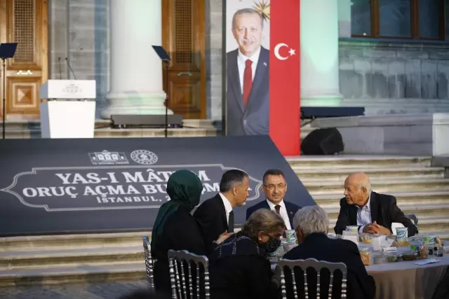 Son dakika haberleri | Cumhurbaşkanı Yardımcısı Fuat Oktay, Yas-ı Matem Oruç Açma Buluşması'na katıldı