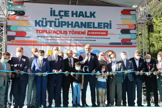 Kültür ve Turizm Bakanı Ersoy, Meram İlçe Halk Kütüphanesi açılış töreninde konuştu Açıklaması