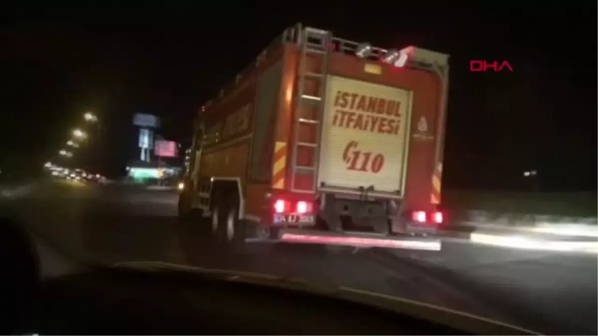 Silivri'de apartmanın elektrik trafosu patladı, bina sakinleri sokağa döküldü