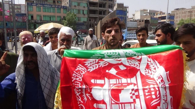 afganistan da taliban bayrak yuruyusunde 4 14339691 o