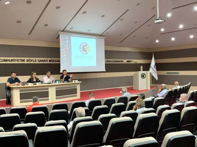 Çerkezköy TSO'nun Ağustos ayı Meclis Toplantısı fiziki olarak gerçekleşti