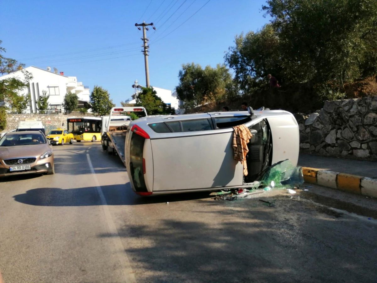 Erdek'te trafik kazası: 1 yaralı