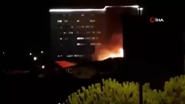Kereste fabrikasında korkutan yangın