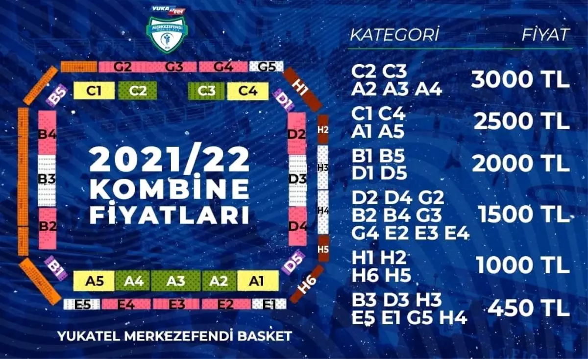 Merkezefendi Belediyesi Denizli Basket'te kombine bilet satışları başladı