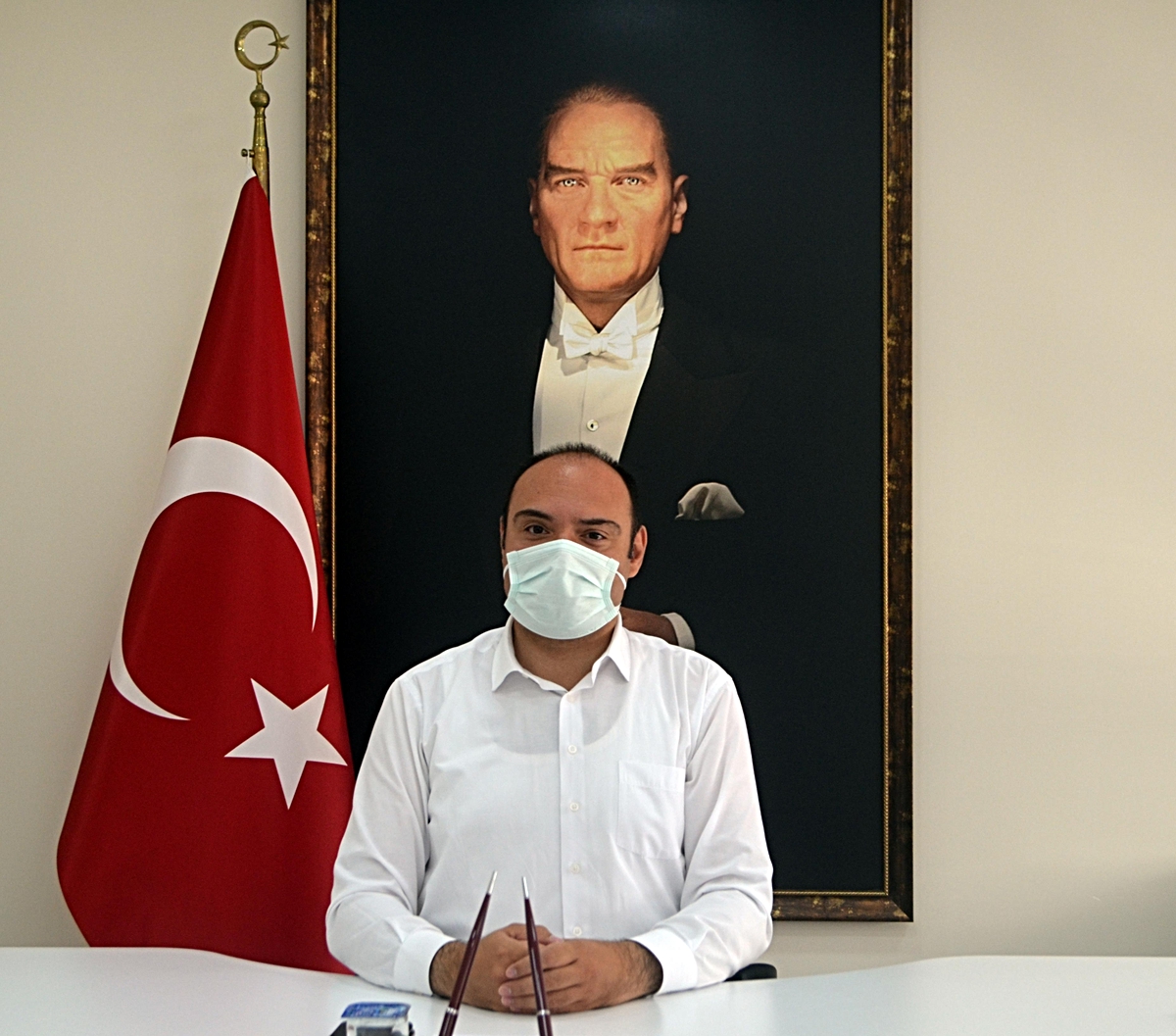 Merzifon'da yangın ve sel afeti yardım kampanyasına destek için toplantı düzenlendi