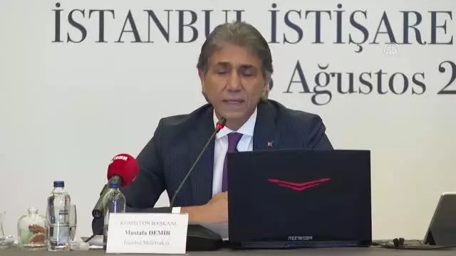 TBMM Müsilaj Sorununu Araştırma Komisyonu'nun İstişare Toplantısı İstanbul'da yapıldı