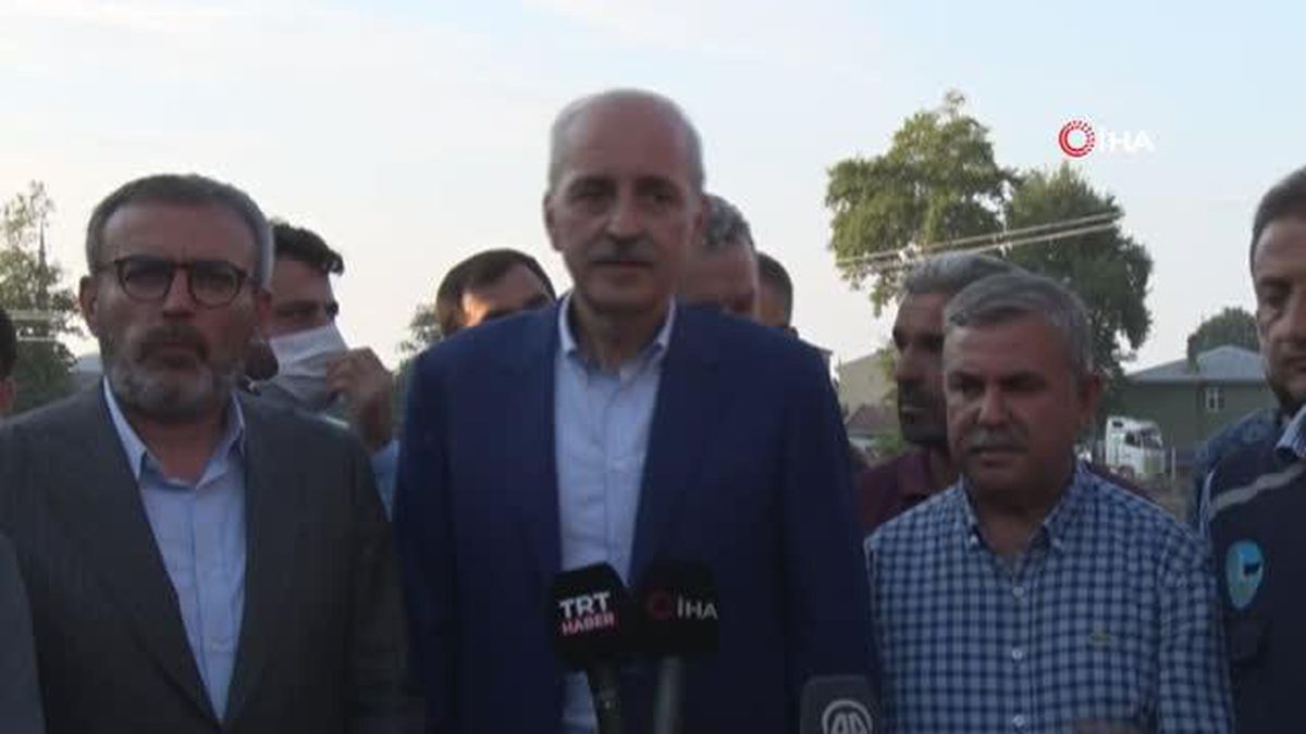 AK Parti Genel Başkan Vekili Numan Kurtulmuş: 'Kimse selden kütük aşırmaya kalkmasın'