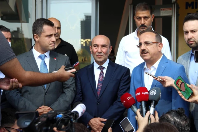Lider Soyer'den AK Partili Sürekli'ye iade-i ziyaret