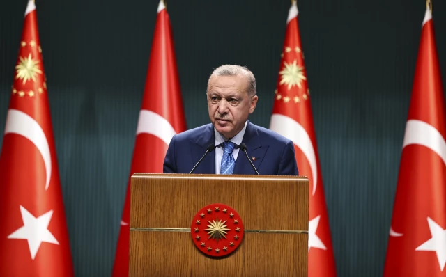 Cumhurbaşkanı Erdoğan, Kabine Toplantısı'nın akabinde millete seslendi: (1)