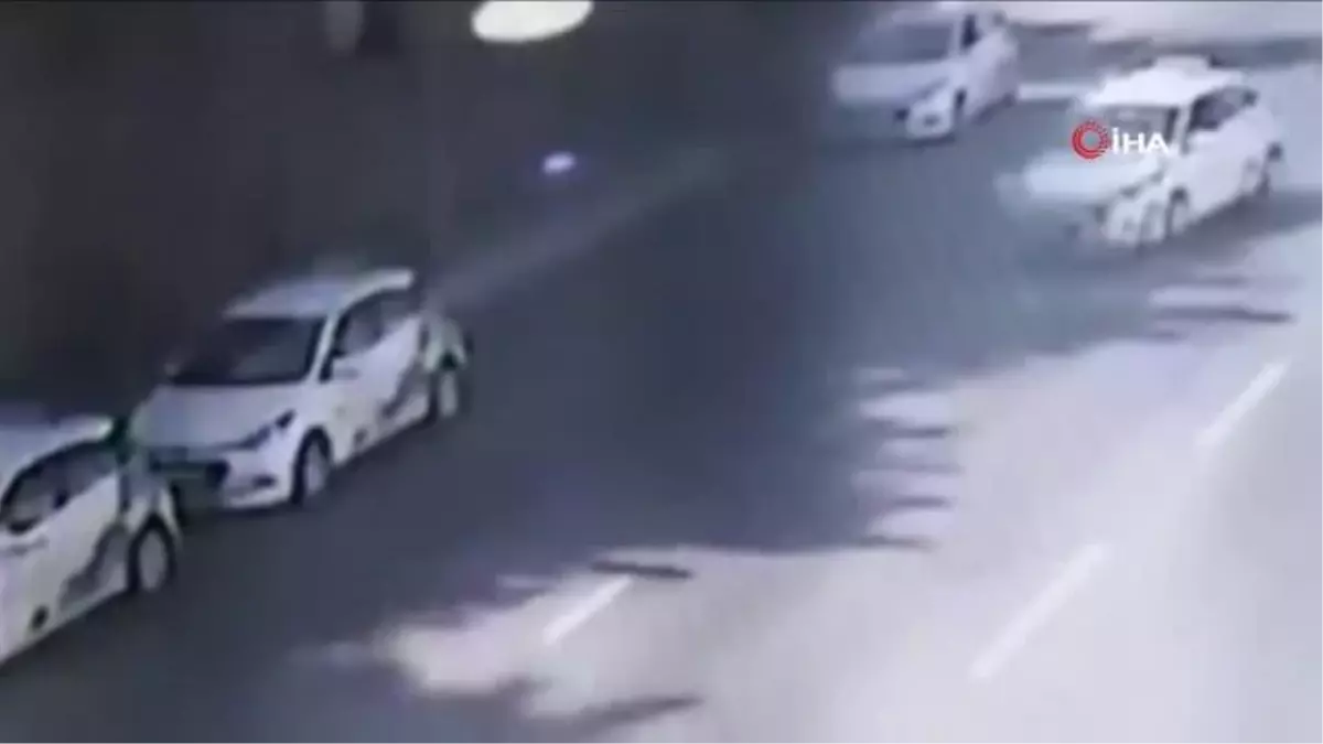 Son dakika haberleri | Kağıthane'de feci kaza kamerada