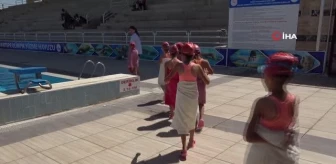 Yenişehir'de 'Yüzme Bilmeyen Çocuk Kalmasın' projesi coşkuyla başladı
