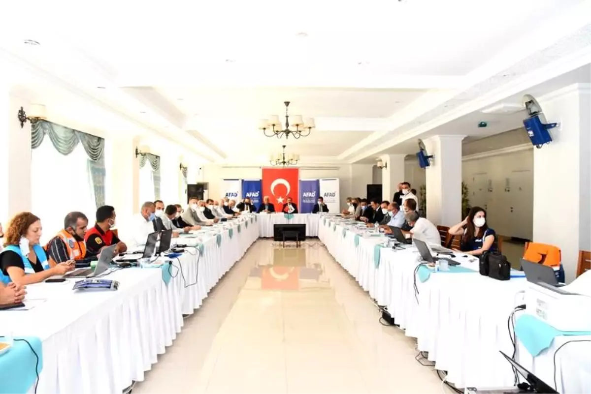 Afetlere Yardım ve Değerlendirme Toplantısı Düzenlendi