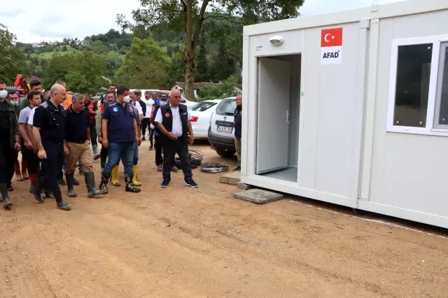 Babaçay'da konteyner köy kuruldu