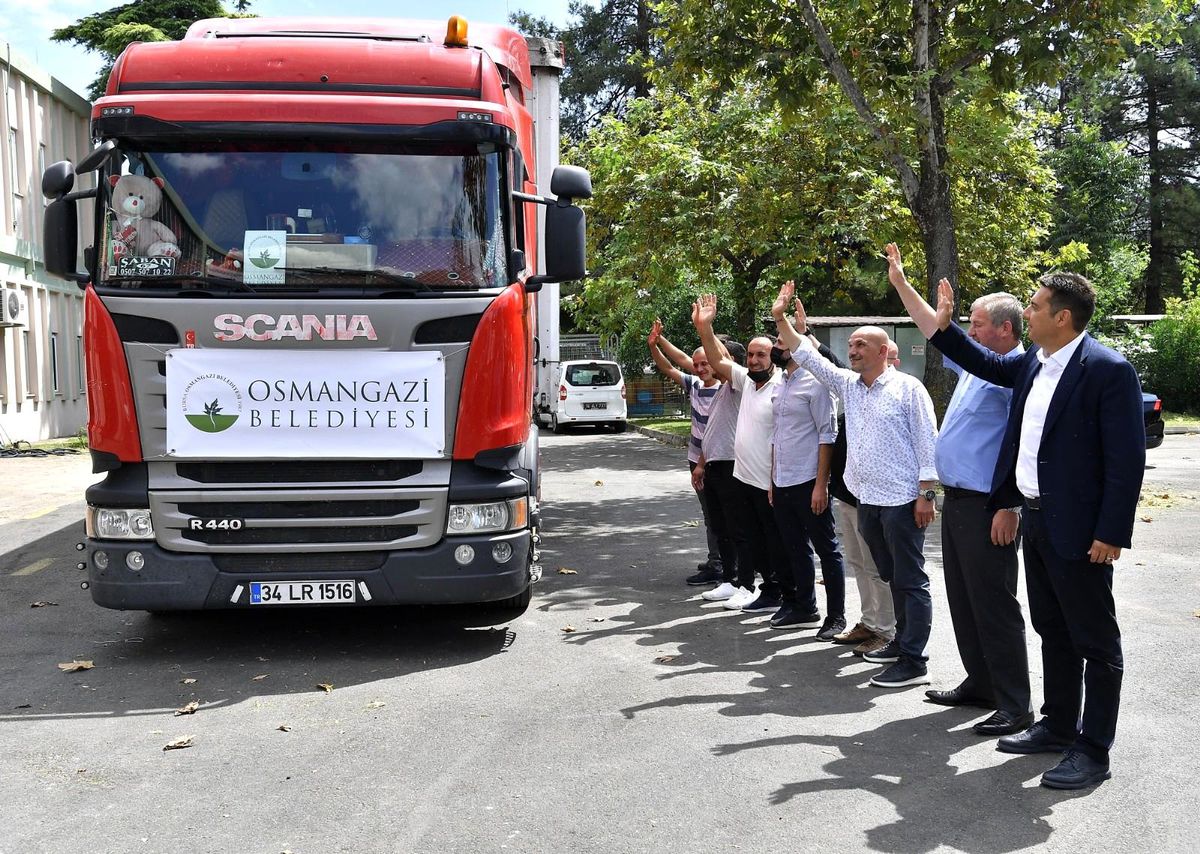 Osmangazi selzedelerin yanında