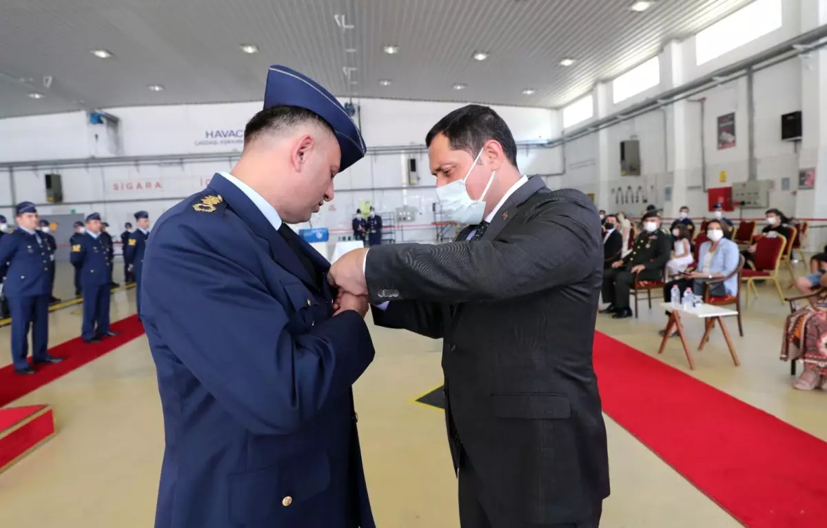 Valimiz Mustafa Masatlı Azerbaycan Savaş Hizmetleri Madalyası ile Onurlandırılan Hava Kuvvetleri Personeline Madalyalarını Tevcih Etti