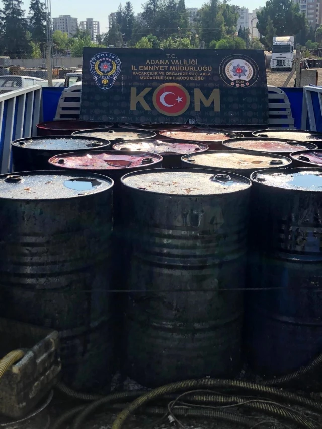 Son dakika haberi | Adana'da geçersiz içki ve kaçak akaryakıt operasyonu