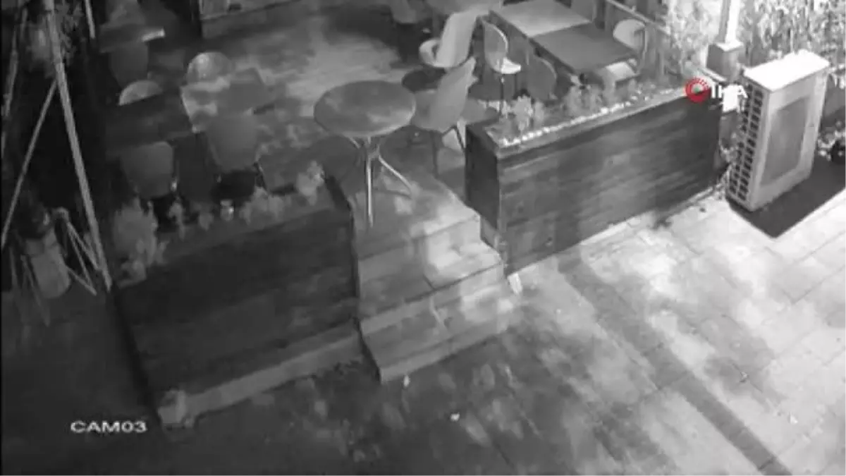 İşletmenin emektarı motorunu böyle çaldılar