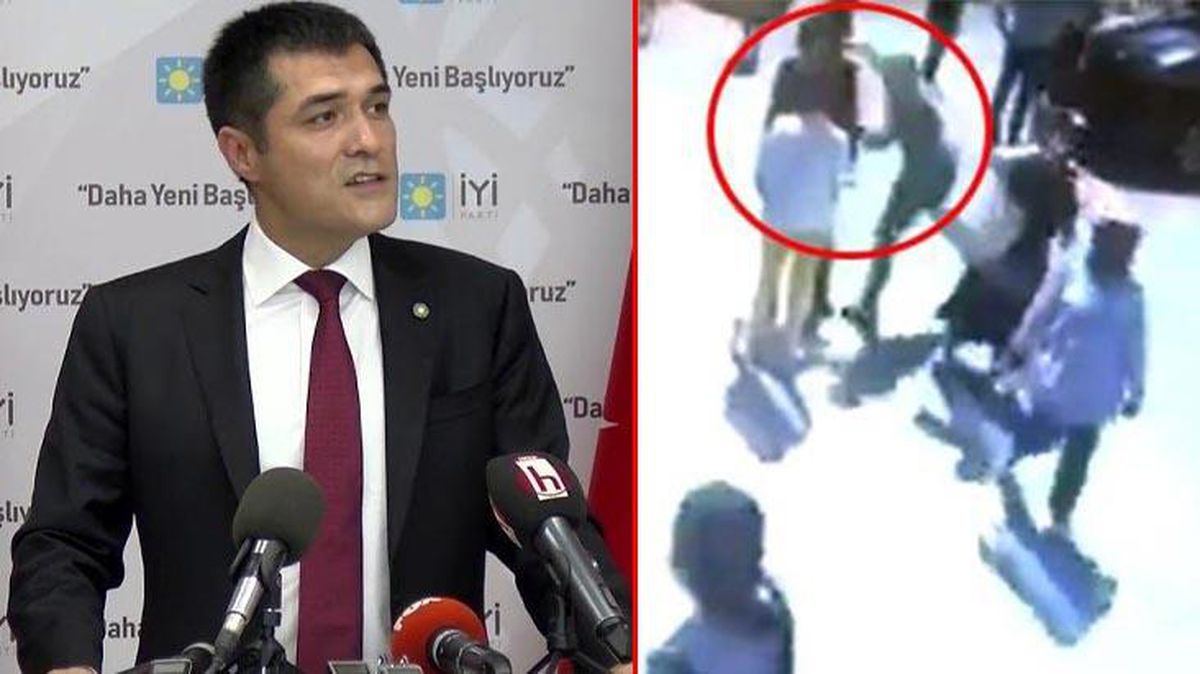 İYİ Parti İstanbul İl Başkanı Buğra Kavuncu'ya yumruk atan saldırgan yakalandı