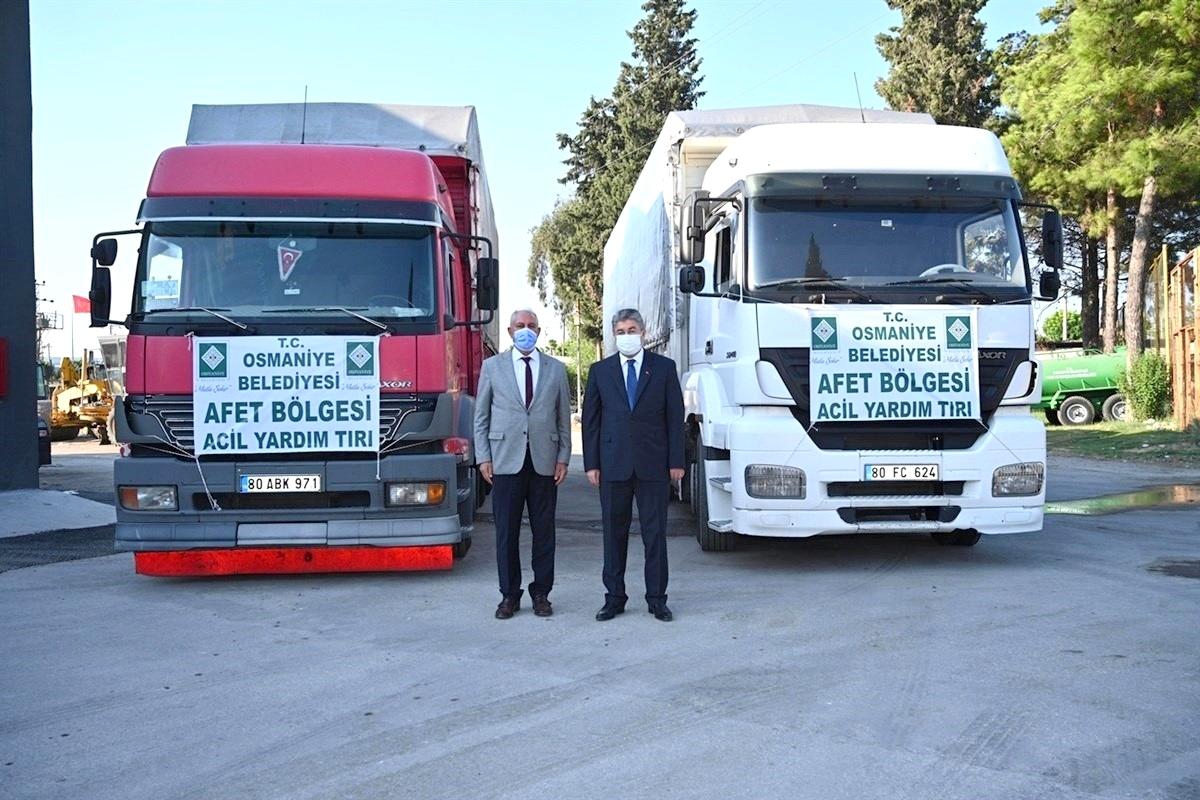 Osmaniye Belediyesi'nden Sinop Ayancık'a yardım eli - Vimarsana News