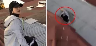 Sosyal medya için video çekerken çatıdan düşüp canından oldu! O anlar kamerada