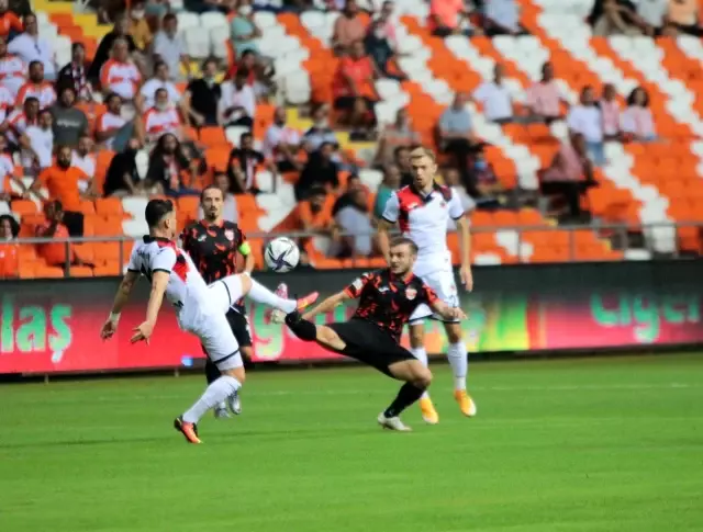 TFF 1. Lig: Adanaspor: 0 - Gençlerbirliği: 0 (İlkyarı sonucu)