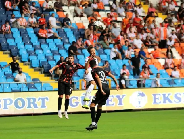 TFF 1. Lig: Adanaspor: 0 - Gençlerbirliği: 0 (İlkyarı sonucu)