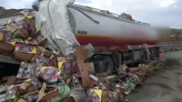 Son dakika haberleri... 2 tırın çarpıştığı kazada 1 kişi öldü