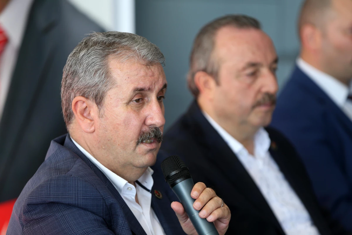 BBP Genel Başkanı Mustafa Destici, Trabzon'da gündemi değerlendirdi Açıklaması