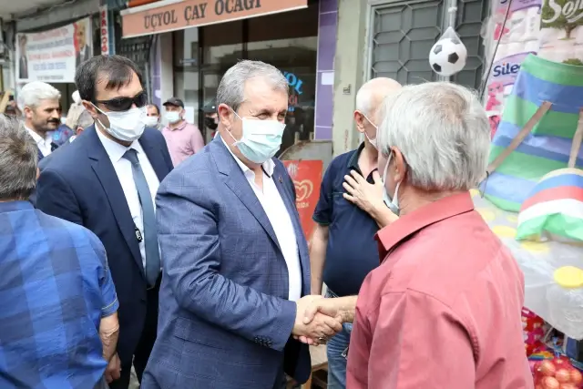 BBP Genel Lideri Mustafa Destici, Trabzon'da gündemi kıymetlendirdi Açıklaması