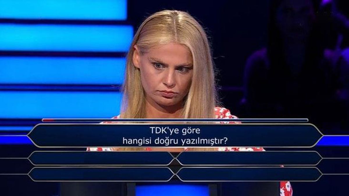 cevap sorunun icindeydi milyoner e damga vuran yarismaci heyecanina yenildi