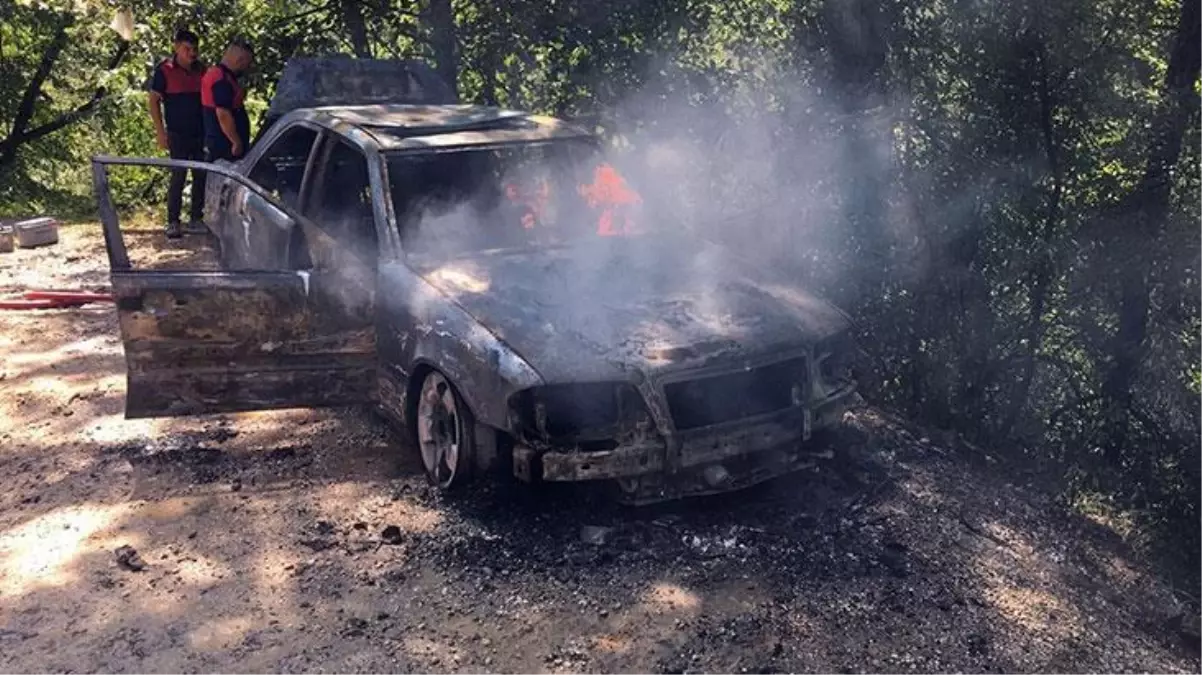 İzinsiz girdikleri ormanda araçları yandı, ceza yemekten kurtulamadılar