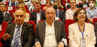 Memleket Partisi Genel Başkanı İnce, partisinin 1. Olağan İzmir İl Kongresi'nde konuştu