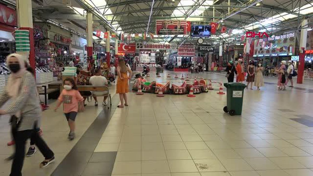 SAMSUN'UN 'KAPALIÇARŞI'SINA ZİYARETÇİ İLGİSİ