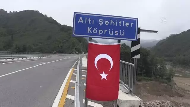 Sel afetinin birinci yılında şehit askerler ile kayıp operatör anıldı