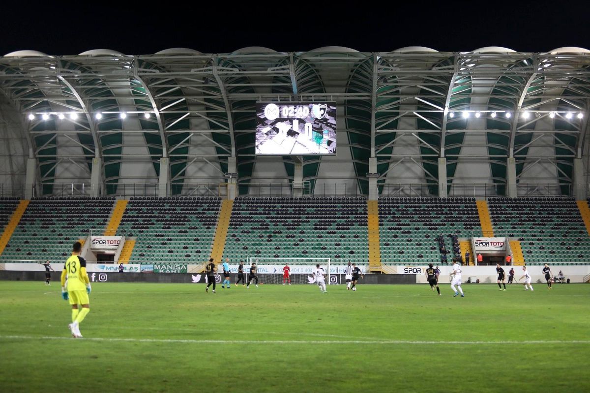 TFF 1. Lig: Manisa FK: 0 Denizlispor: 0 (İlk yarı sonucu)