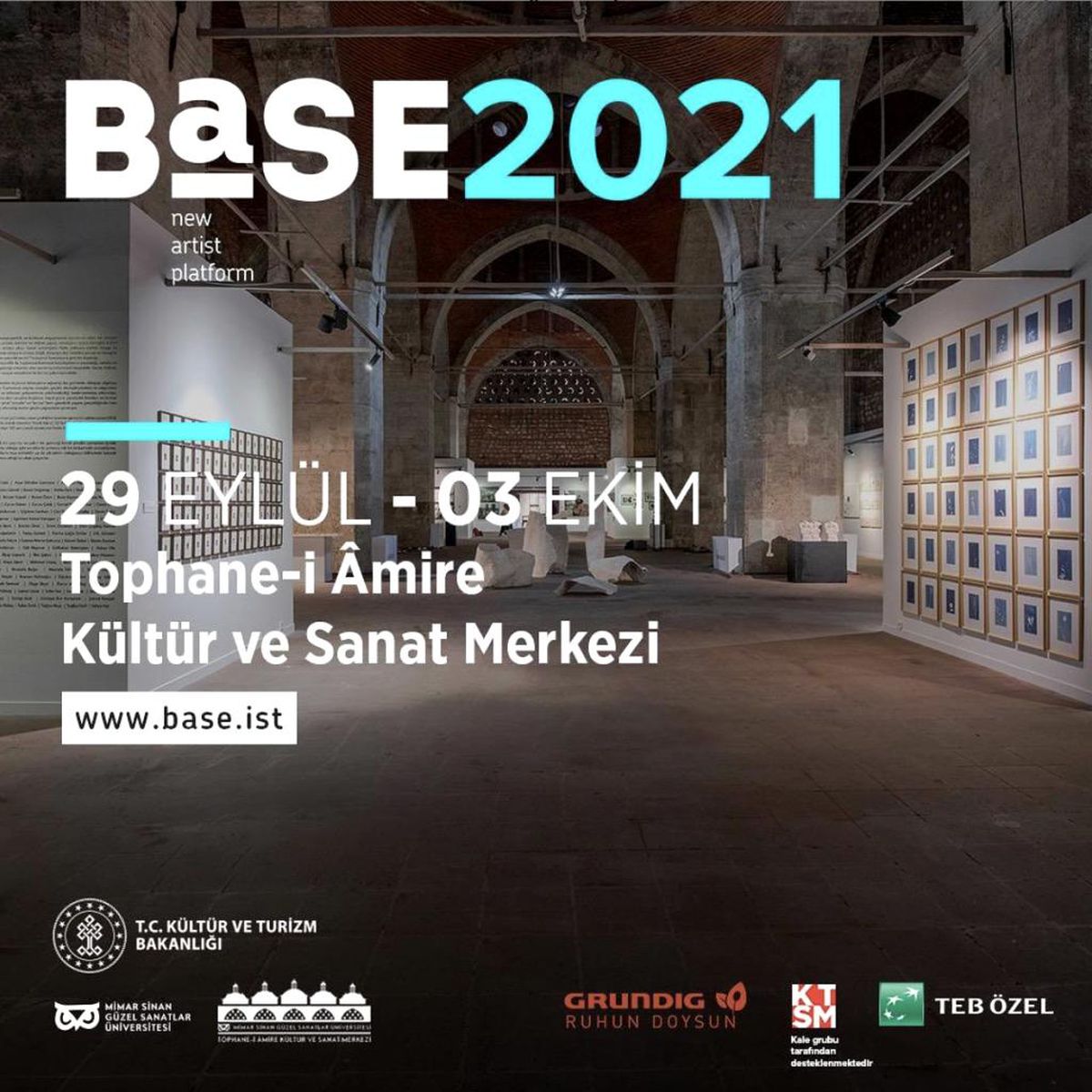 Görsel İletişim Tasarımı Bölümü Öğrencisinin Çalışması BASE Sergisi'nde