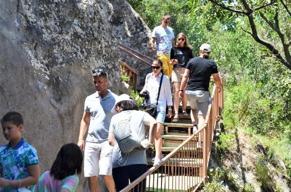 Ihlara Vadisi'nin yolları turistleri yıldırmıyor