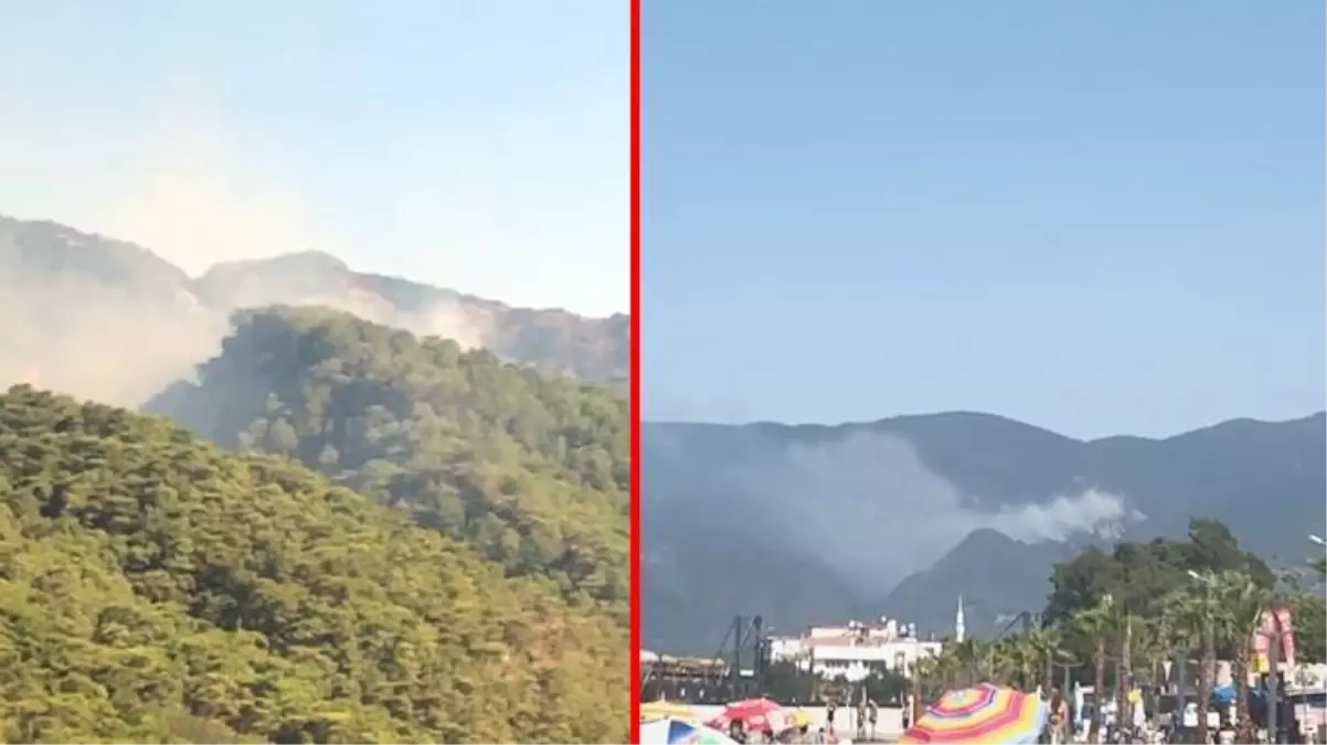 Kazdağları'nda orman yangını! Ekipler müdahale ediyor