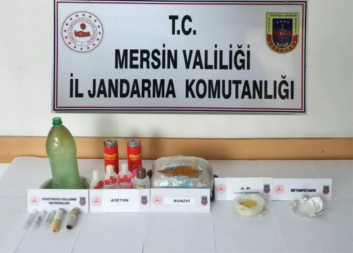 Mersin'de uyuşturucu operasyonunda 1 şüpheli yakalandı