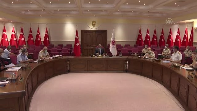 Son dakika haber... Ulusal Savunma Bakanlığında "Afganistan" toplantısı