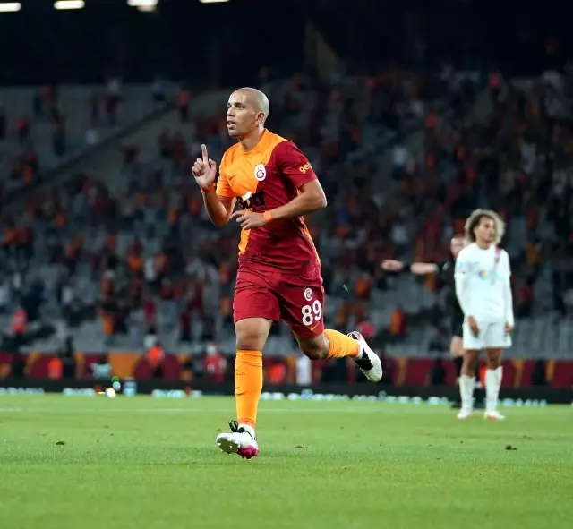 Süper Lig: Galatasaray: 1 - Hatayspor: 1 (İlk yarı)