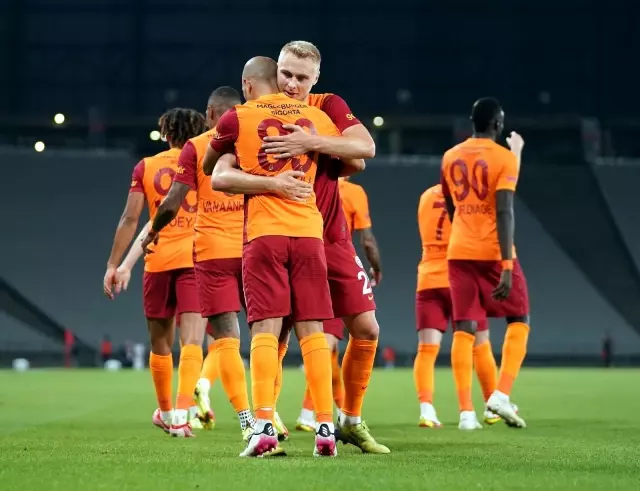 Süper Lig: Galatasaray: 1 - Hatayspor: 1 (İlk yarı)