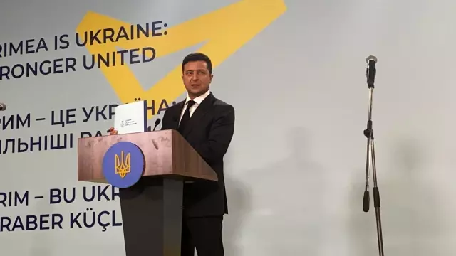 Ukrayna Devlet Lideri Zelenskiy: "Kırım'ın kurtuluşu için geri sayım başladı"