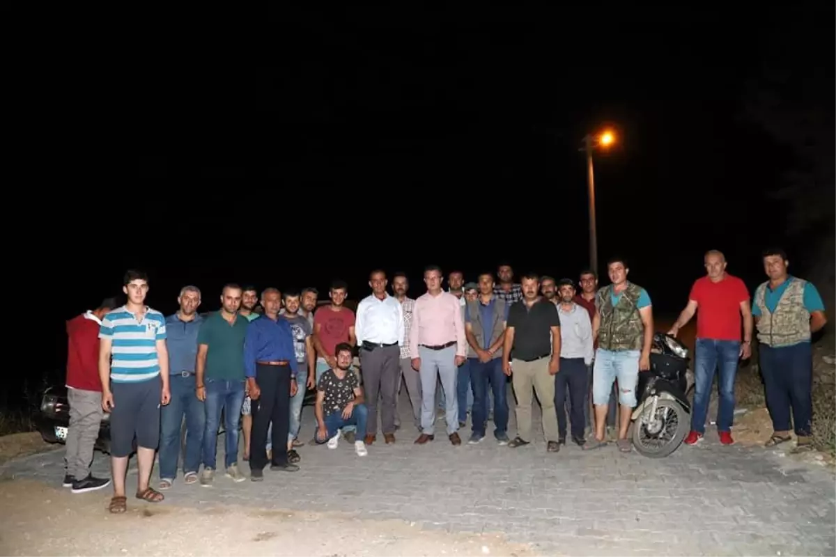 Alaşehirli Hemşehrilerimizle Orman Yangınları İçin Nöbetteyiz
