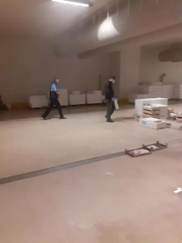BEYLİKDÜZÜ'NDE YASAK ZAMANINDA AVLANAN 350 KİLOGRAM İSTAVRİTE EL KONULDU