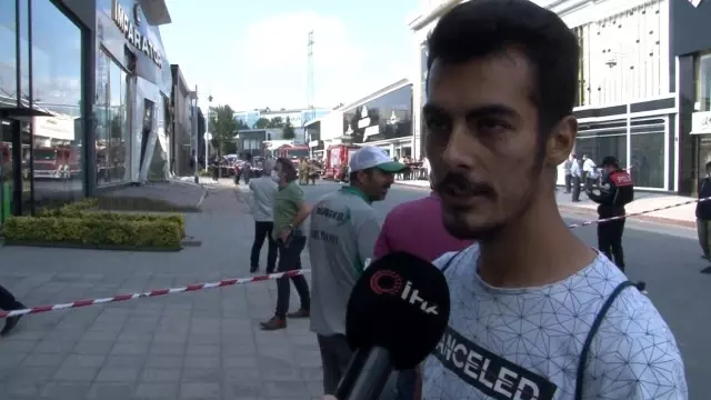 Çöken mağazanın enkazının altında kalmaktan son anda kurtulan işçi konuştu