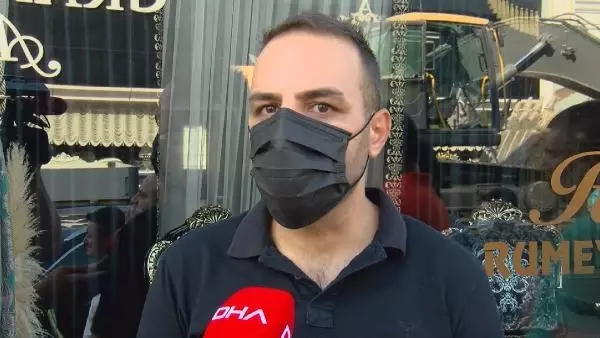 İKİTELLİ'DE BİNADA ÇÖKME