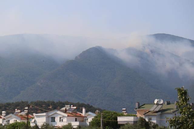 Kazdağları'ndaki yangın söndürme çalışmaları devam ediyor Kazdağları'ndaki yangın söndürme çalışmaları devam ediyor