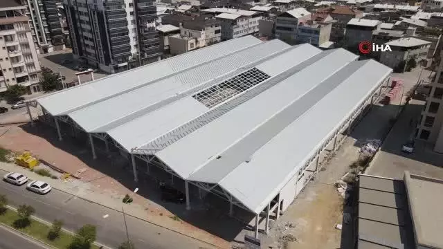 Millet Mahallesi Kapalı Pazar Alanı gün sayıyor