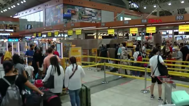 SABİHA GÖKÇEN'DE YOLCU SAYISINDA YÜZDE 34 ARTIŞ